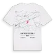 Saint-Pierre-de-Semilly karta t-shirt