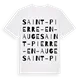 Saint-Pierre-en-Auge ordlek t-shirt