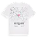Saint-Pierre-Langers karta t-shirt