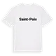 Saint-Pois fetstil t-shirt