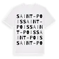 Saint-Pois ordlek t-shirt