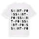 Saint-Pois ordlek t-shirt