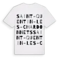 Saint-Quentin-les-Chardonnets ordlek t-shirt