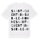 Saint-Quentin-sur-le-Homme ordlek t-shirt