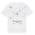 Saint-Sauveur-d'Émalleville karta t-shirt