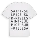 Saint-Sulpice-sur-Risle ordlek t-shirt
