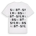 Saint-Sylvain ordlek t-shirt