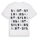 Saint-Sylvain ordlek t-shirt