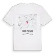 Saint-Sylvain karta t-shirt