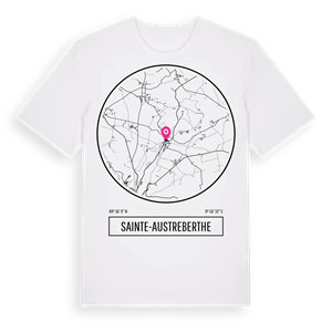 Sainte-Austreberthe t-shirt – ekologisk bomull t-shirt från Pinshirt