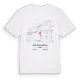 Sainte-Hélène-Bondeville karta t-shirt