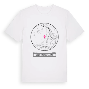 Sainte-Opportune-la-Mare t-shirt – ekologisk bomull t-shirt från Pinshirt
