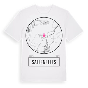 Sallenelles t-shirt – ekologisk bomull t-shirt från Pinshirt