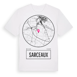 Sarceaux t-shirt – ekologisk bomull t-shirt från Pinshirt