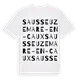 Sausseuzemare-en-Caux ordlek t-shirt
