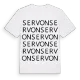 Servon ordlek t-shirt
