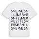 Smermesnil ordlek t-shirt