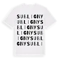 Subligny ordlek t-shirt