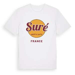 Suré cirkel t-shirt – ekologisk bomull t-shirt från Pinshirt