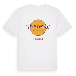 Thèreval cirkel t-shirt – ekologisk bomull t-shirt från Pinshirt