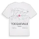 Tocqueville karta t-shirt