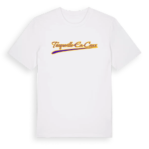 Tocqueville-en-Caux baseball t-shirt – ekologisk bomull t-shirt från Pinshirt