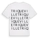 Triqueville ordlek t-shirt