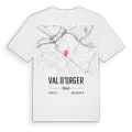 Val d'Orger karta t-shirt