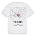 Valognes karta t-shirt