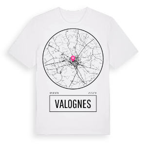 Valognes t-shirt – ekologisk bomull t-shirt från Pinshirt