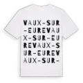 Vaux-sur-Eure ordlek t-shirt