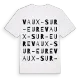 Vaux-sur-Eure ordlek t-shirt