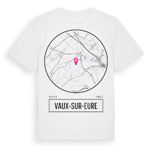 Vaux-sur-Eure t-shirt – ekologisk bomull t-shirt från Pinshirt