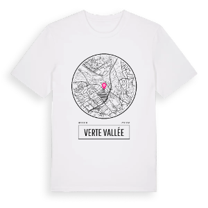 Verte Vallée t-shirt – ekologisk bomull t-shirt från Pinshirt