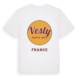 Vesly cirkel t-shirt – ekologisk bomull t-shirt från Pinshirt