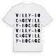 Villy-Bocage ordlek t-shirt