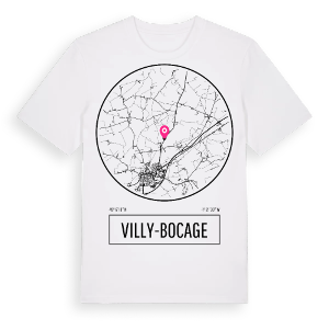 Villy-Bocage t-shirt – ekologisk bomull t-shirt från Pinshirt