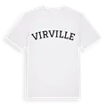 Virville böjd t-shirt