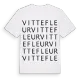 Vittefleur ordlek t-shirt