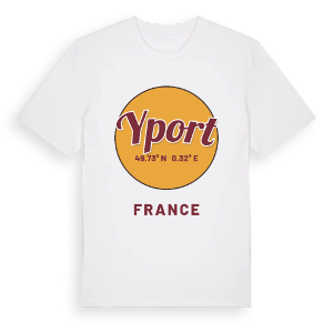 Yport cirkel t-shirt – ekologisk bomull t-shirt från Pinshirt