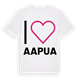 Jag älskar Aapua t-shirt stort tryck