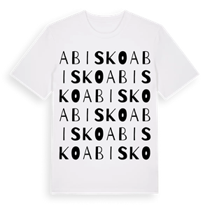 Abisko ordlek t-shirt – ekologisk bomull t-shirt från Pinshirt