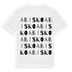 Abisko ordlek t-shirt