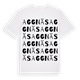 Aggnäs ordlek t-shirt