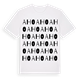 Aho ordlek t-shirt