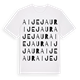 Aijejaur ordlek t-shirt