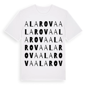 Alarova ordlek t-shirt – ekologisk bomull t-shirt från Pinshirt