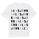 Alisjávri ordlek t-shirt