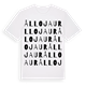 Ållojaur ordlek t-shirt