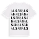 Alsån ordlek t-shirt